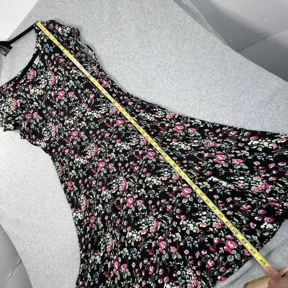 Lanz Of Salzburg Floral Elegant Dress Women’s Size Medium Boho Cottagecore - Picture 6 of 16